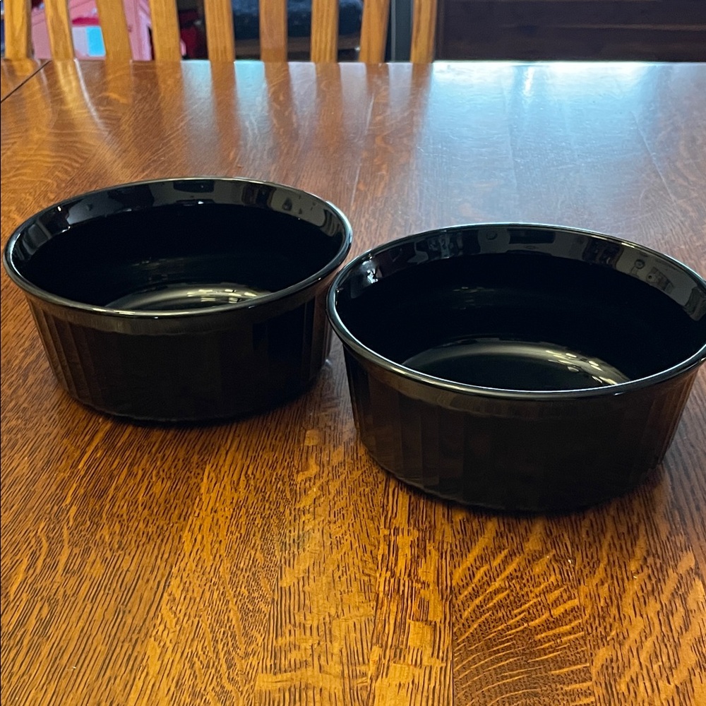 Corningware  Black French Casserole Dishes
